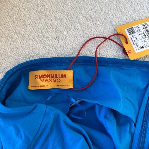 MANGO X SIMON MILLER Strapless Maxi Dress - Picture 5 of 11